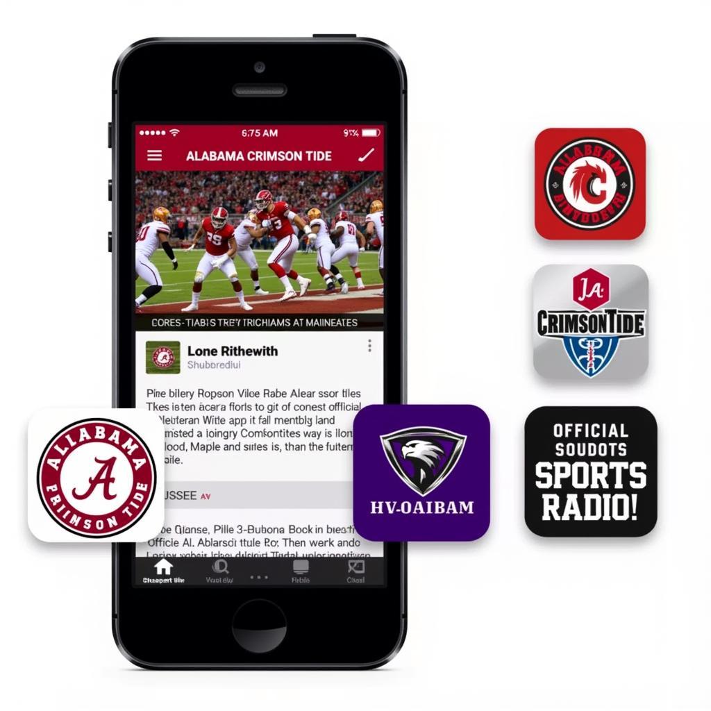 Alabama Football Radio Apps