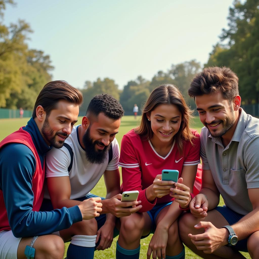 Global Football Community Connecting through App