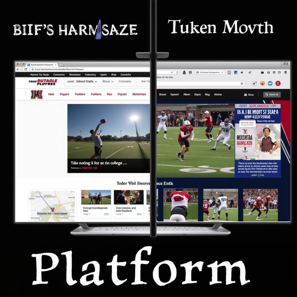 Comparing Different Streaming Options for Allan Hancock Football