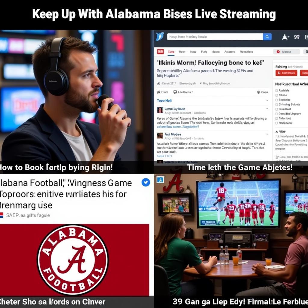 Alternative Ways to Follow Alabama Football