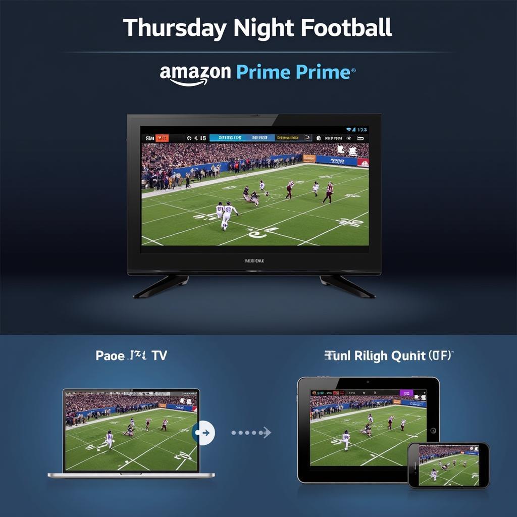 Amazon Prime NFL Football Live Streaming on Multiple Devices