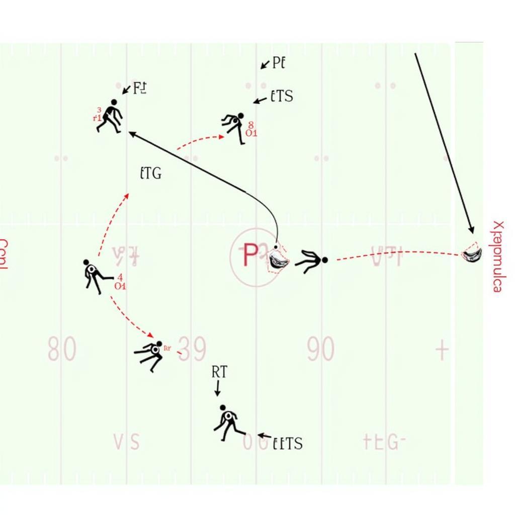 American Football Offensive Plays and Formations