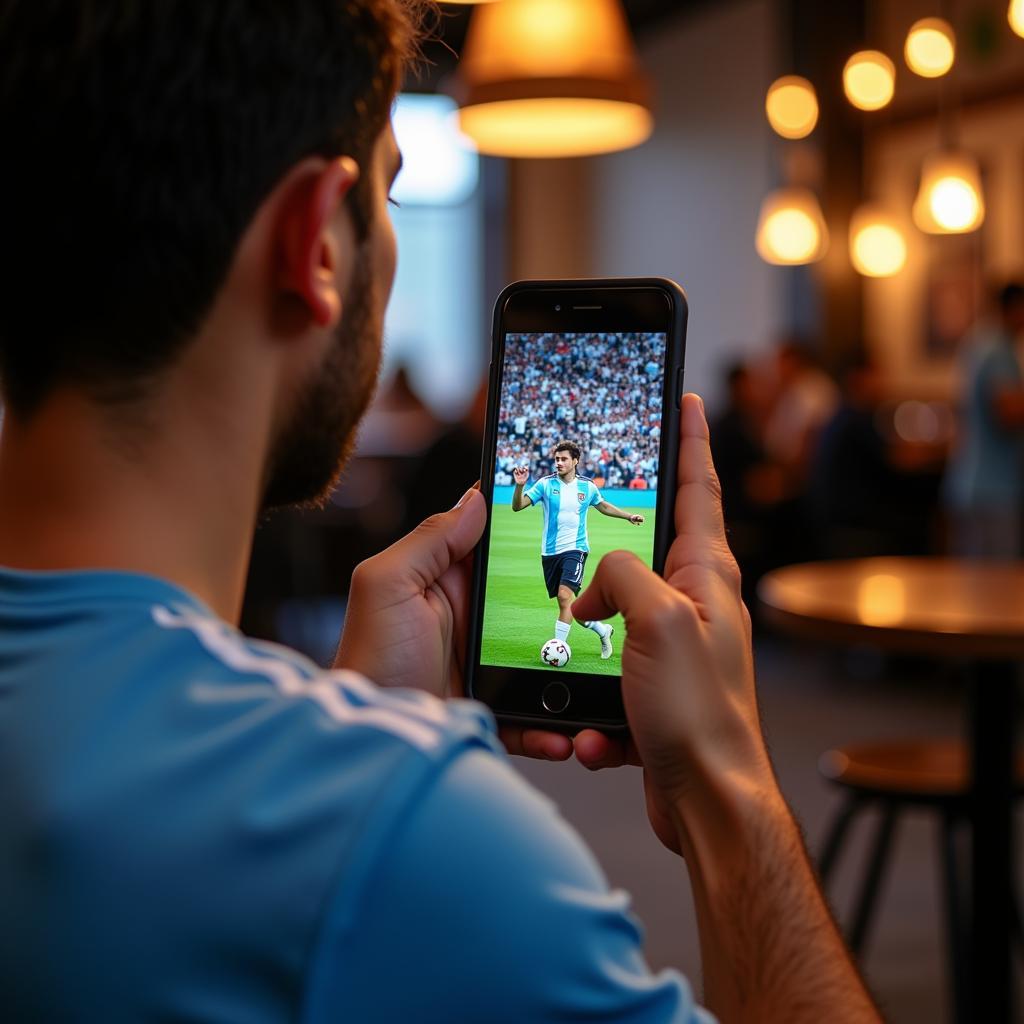 Argentina Football Match Live Streaming on Mobile Phone