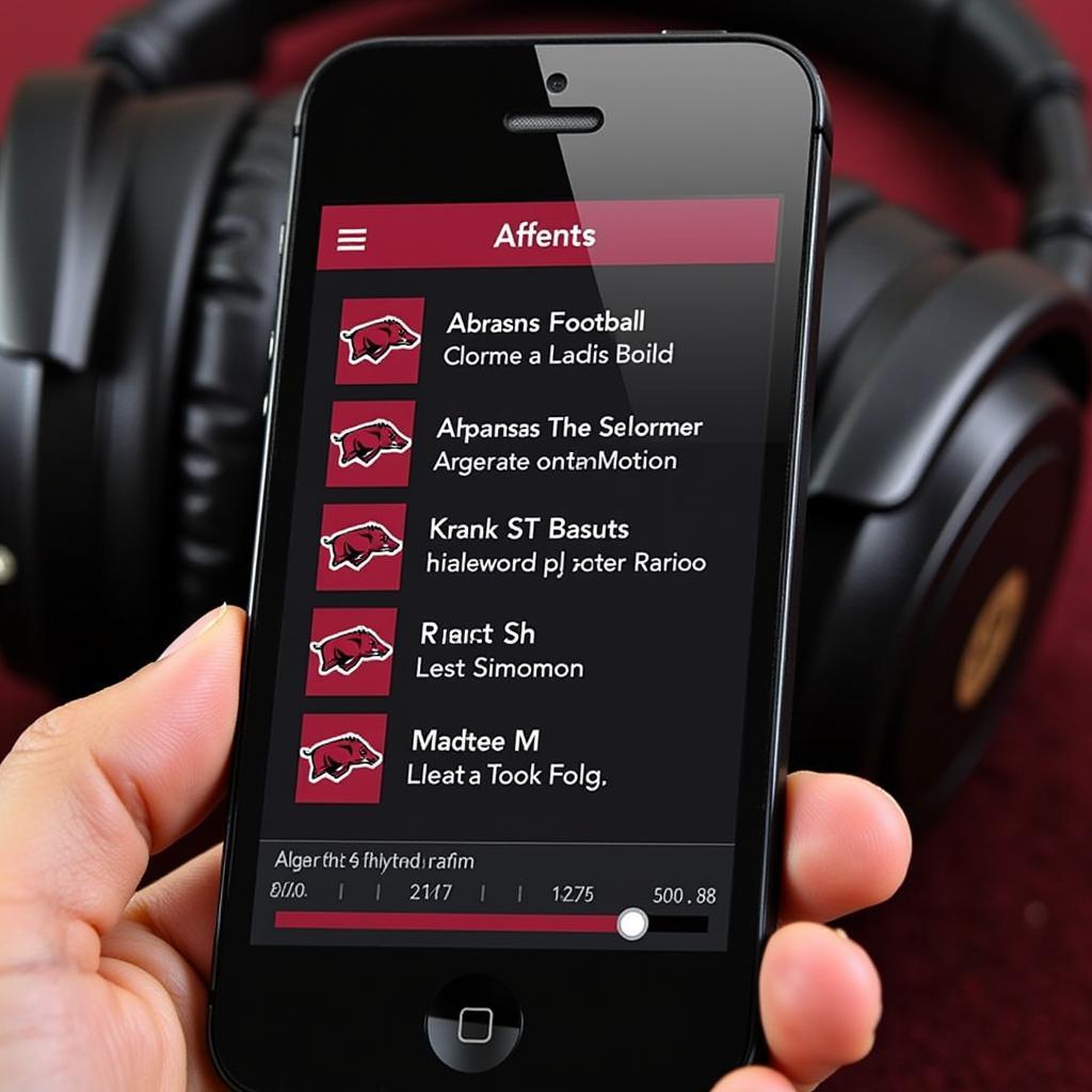 Arkansas Football Live Radio Streaming Options