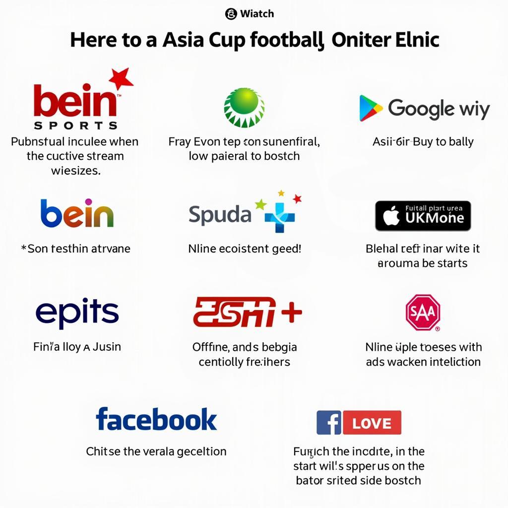 Asia Cup Live Streaming Platforms