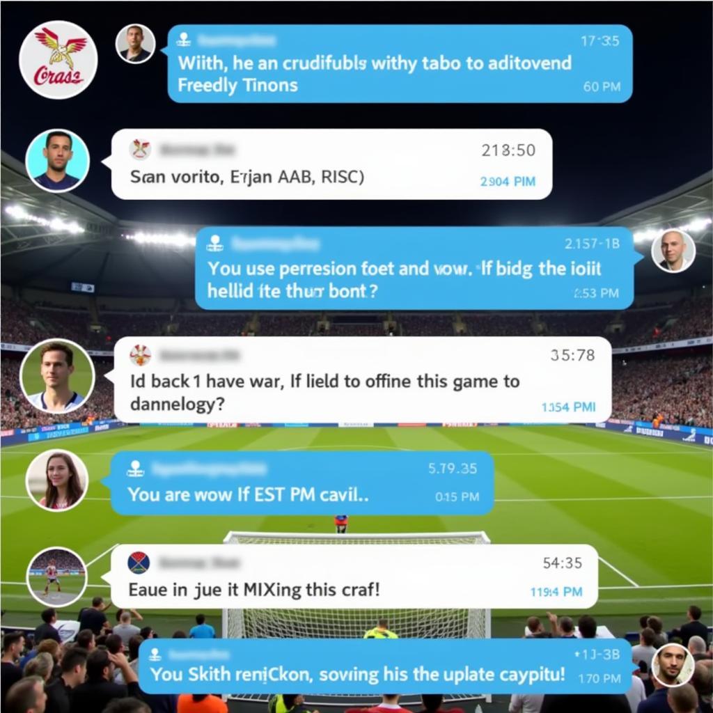 Asiaplatetv Live Football Chat Feature