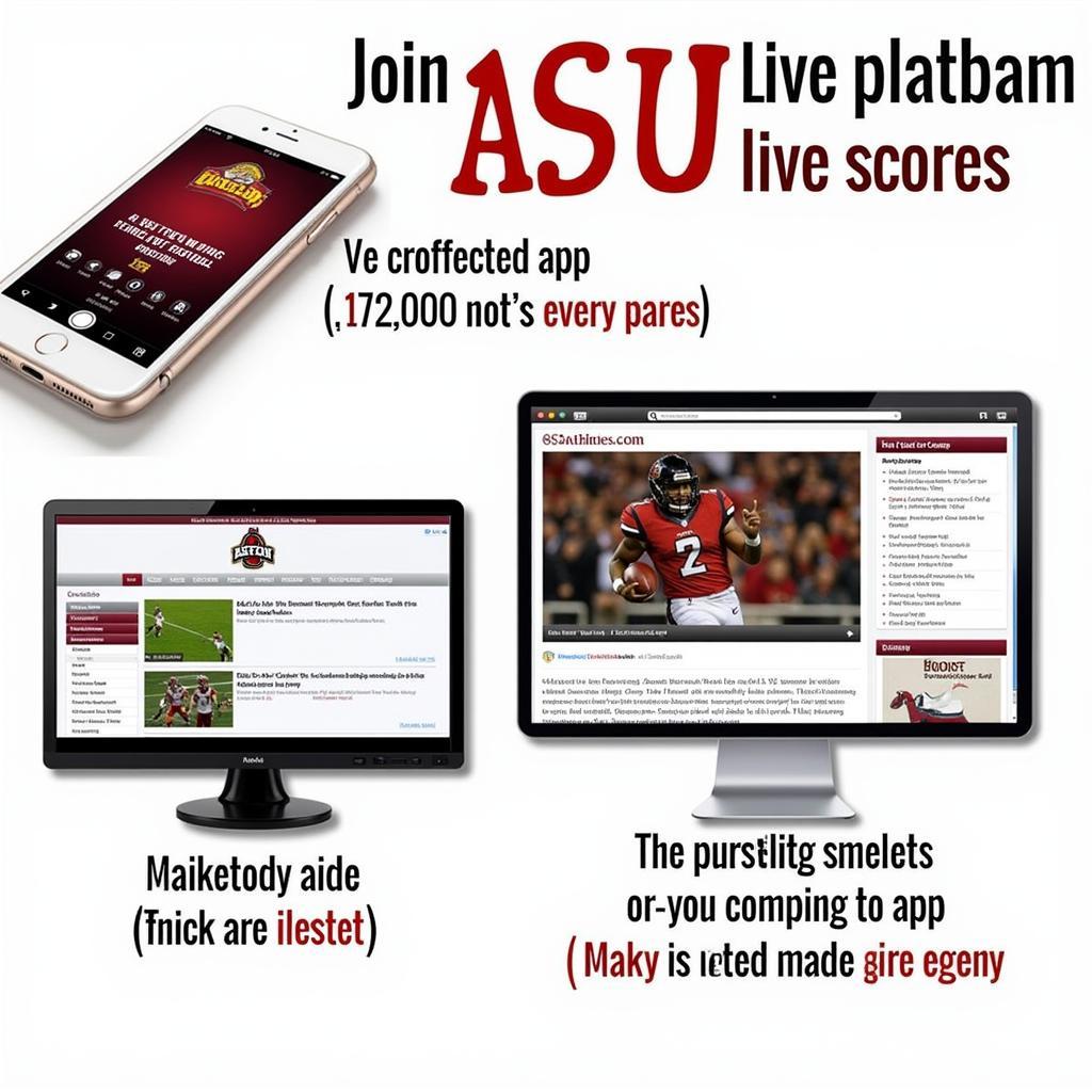 Different Platforms for ASU Football Live Score