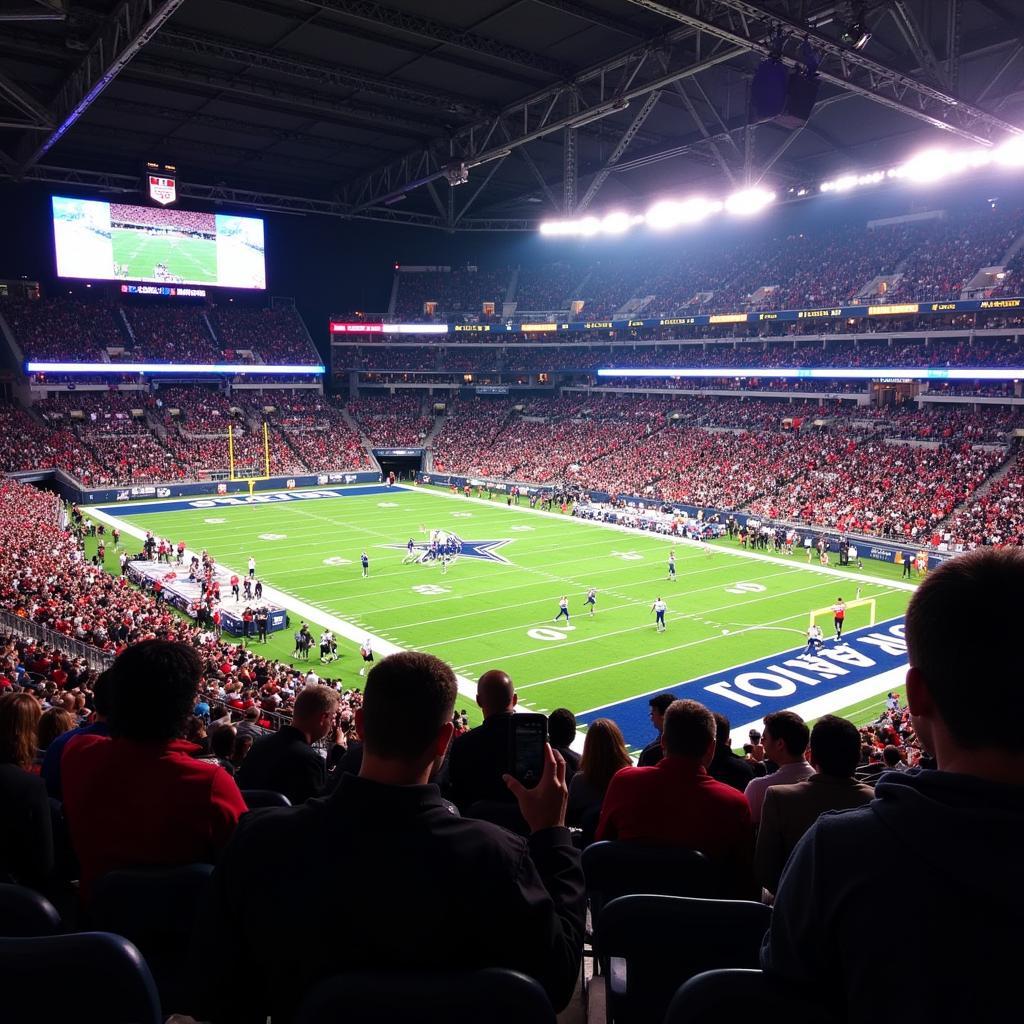 Experiencing the Live Game Atmosphere: Atlanta vs Dallas