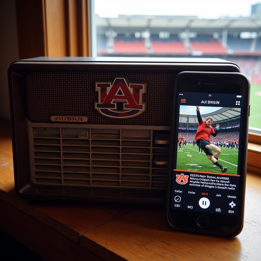 Auburn Football Radio Broadcast