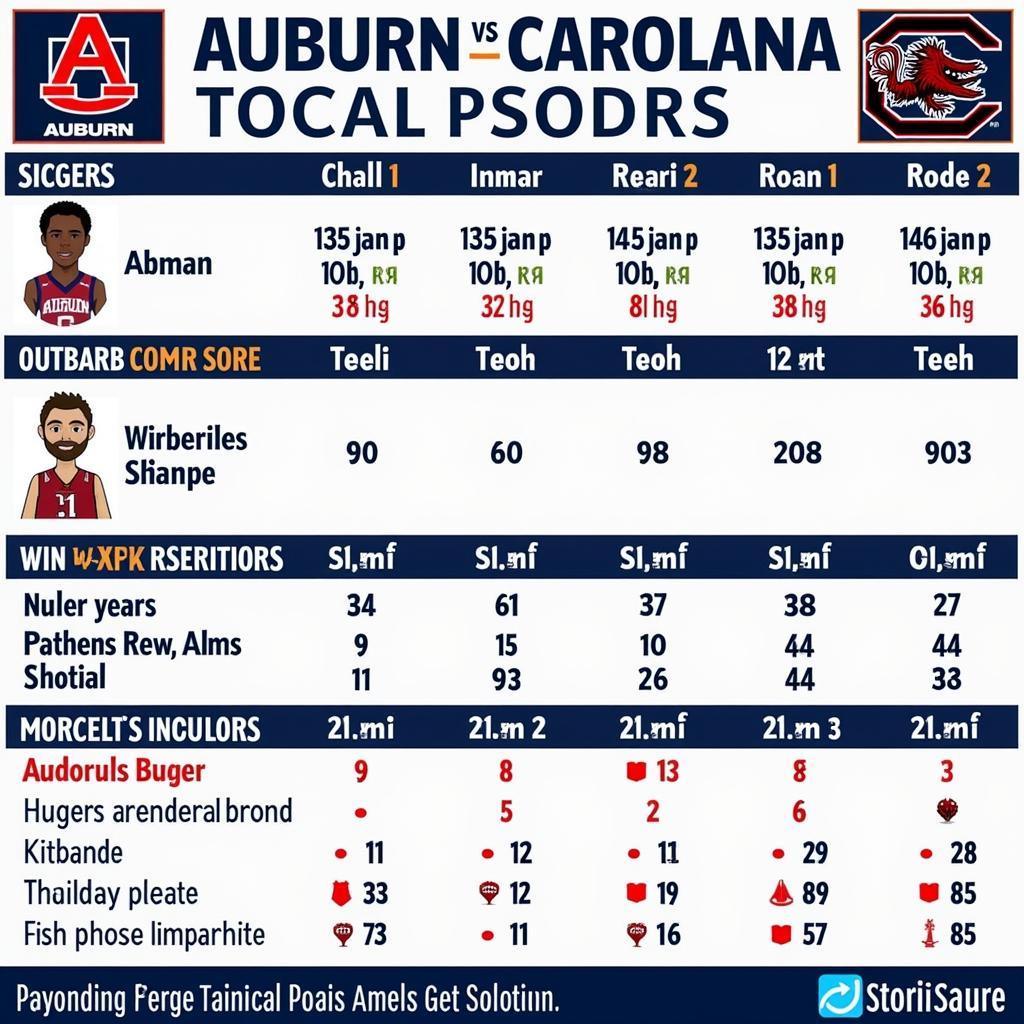 Auburn vs South Carolina Game Prediction