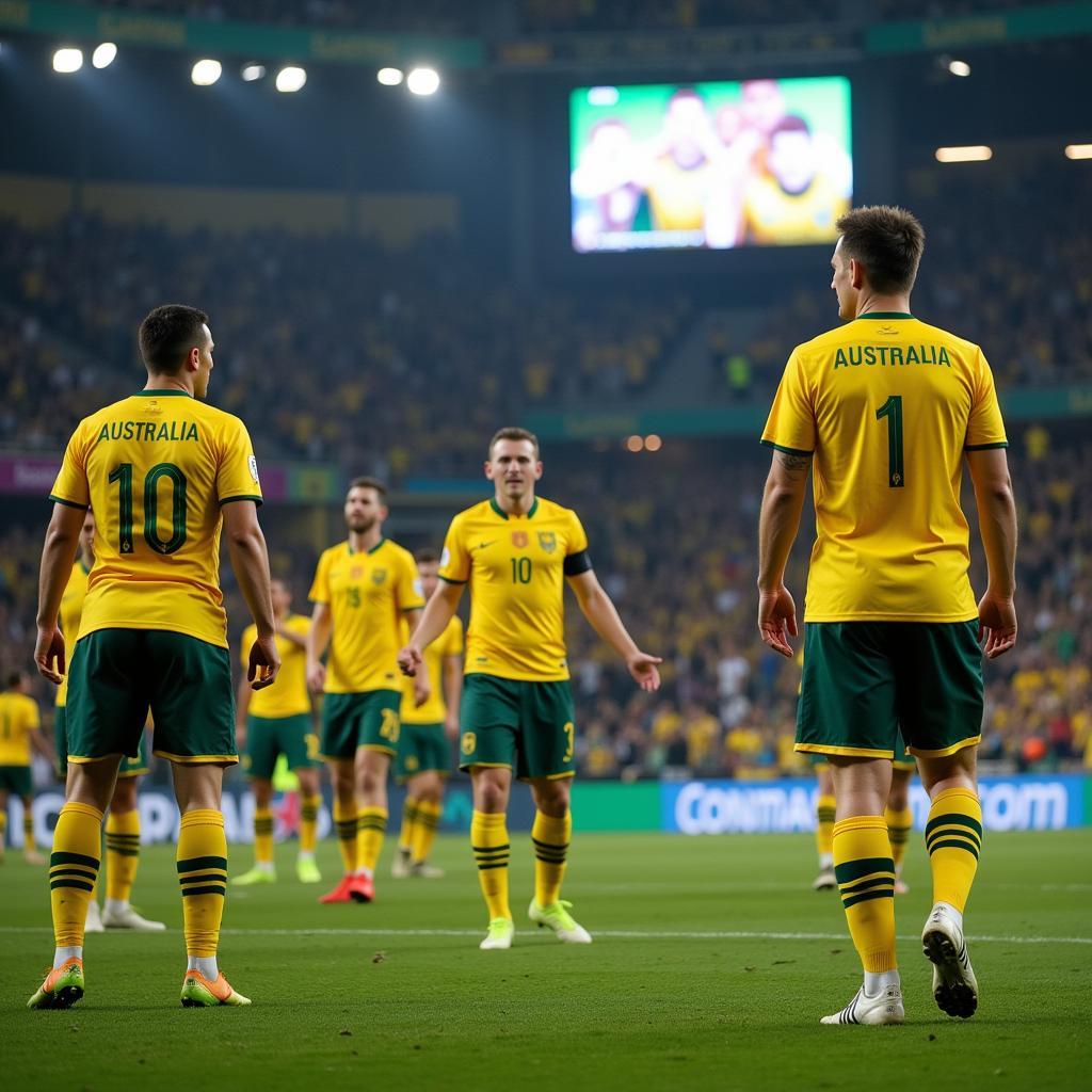 Australia vs. South Korea in the thrilling final match of the 2015 AFC Asian Cup