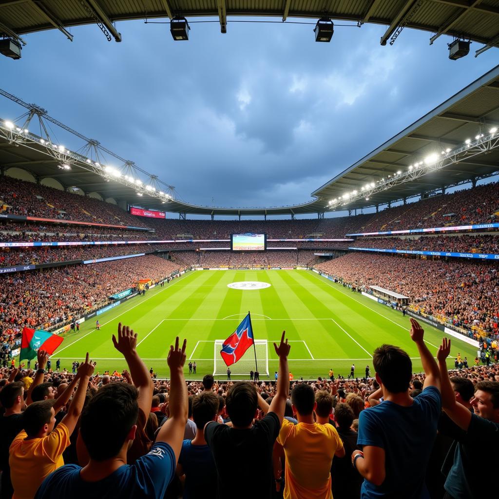 Australian Football League Stadium and Fans