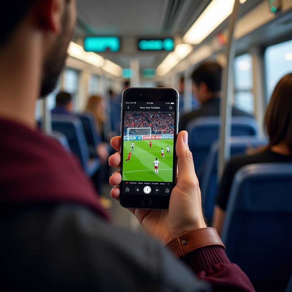 Using the Ayv Live Football Mobile App