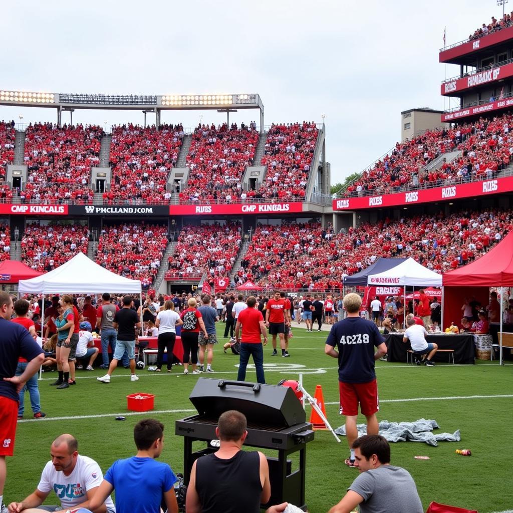 Badgers Football Tailgate Party