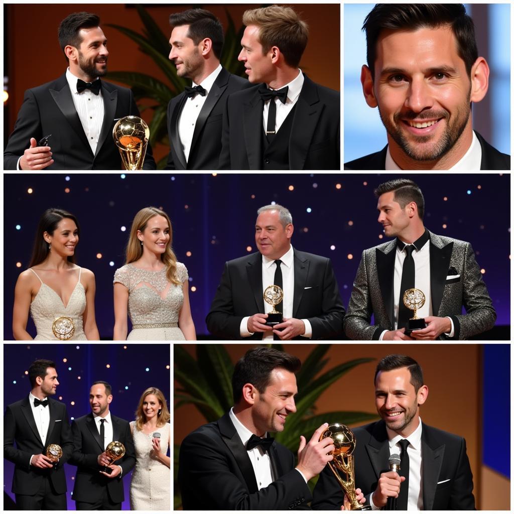 Key Moments from the 2021 Ballon d'Or Ceremony