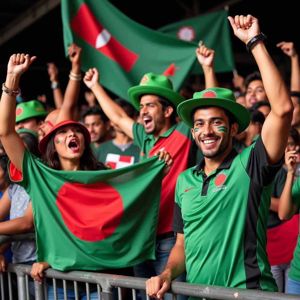 Fans of Ban vs Maldives Football