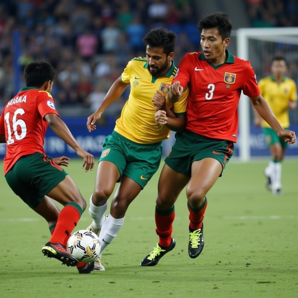 Historic Match Between Bangladesh and Sri Lanka