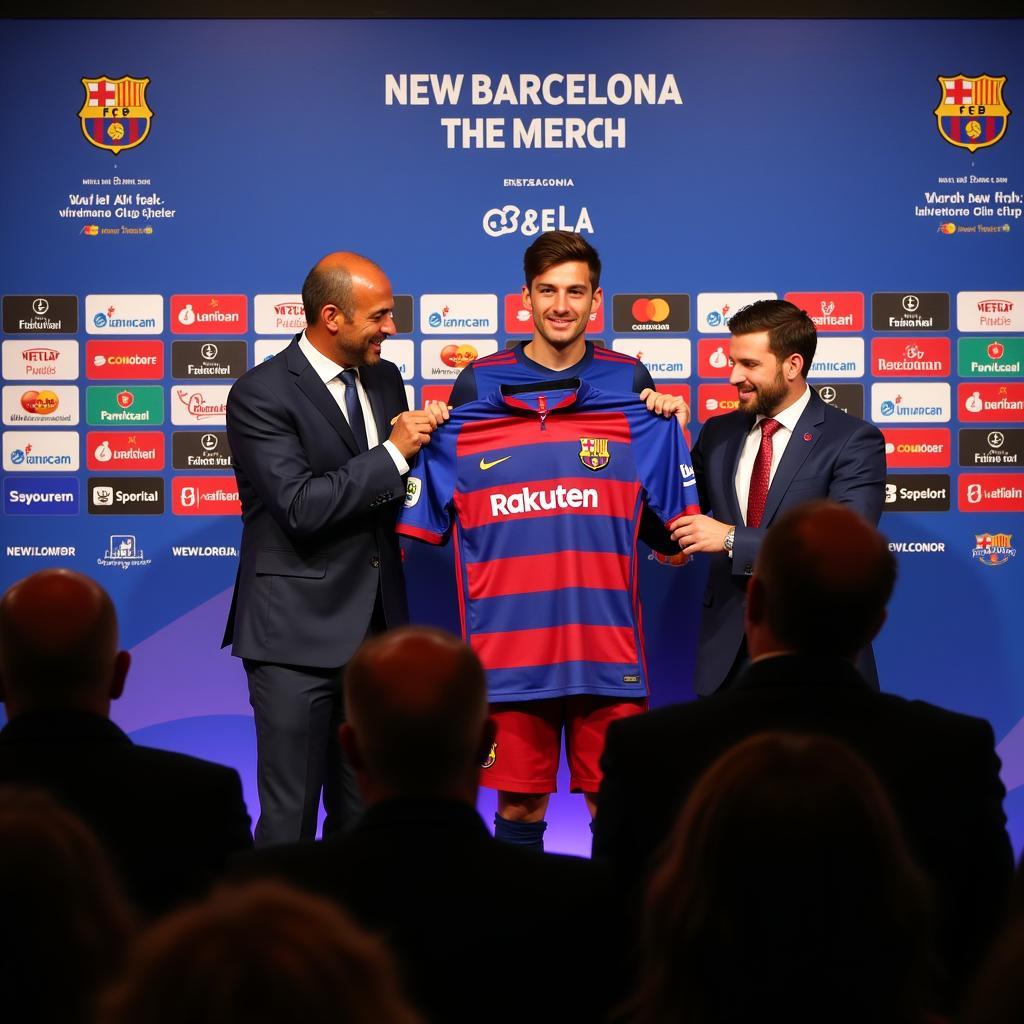 Barcelona New Signing Press Conference