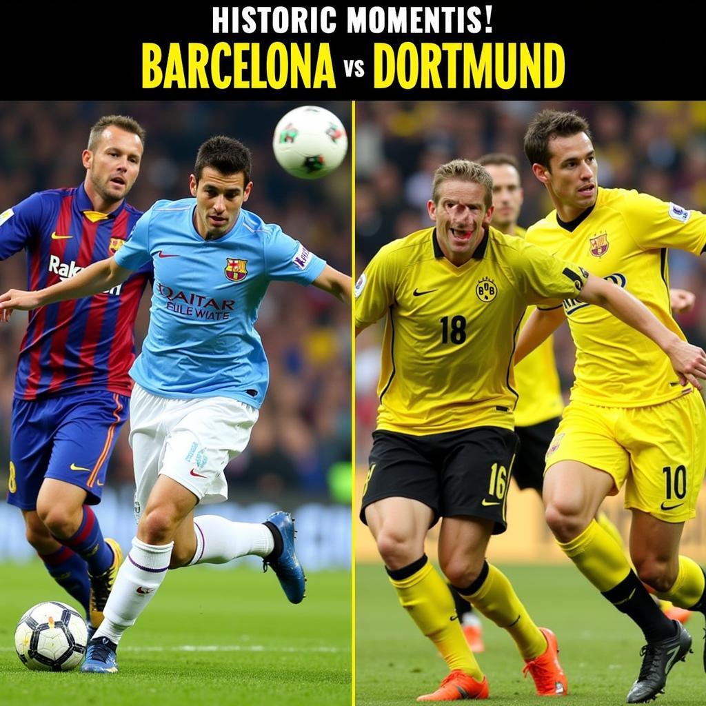 Barcelona vs Dortmund Historic Rivalry