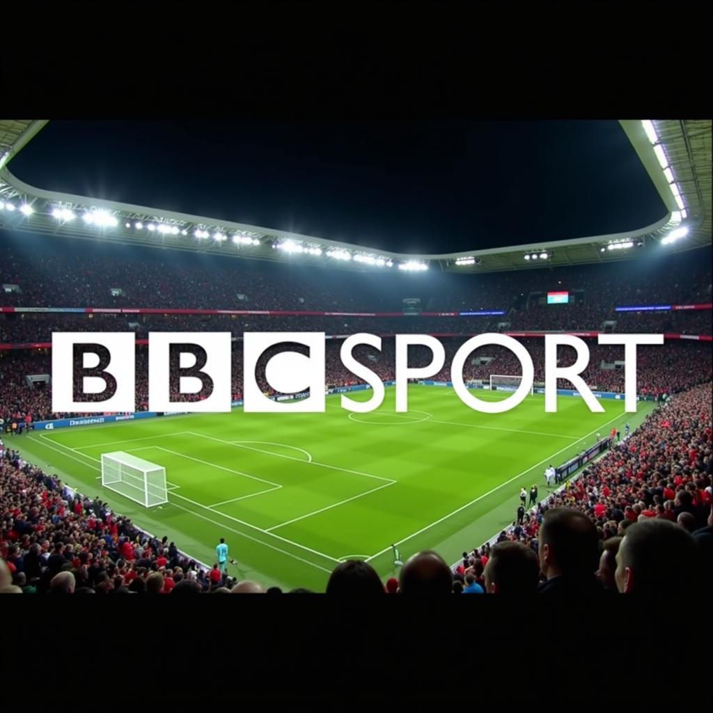 BBC Live Football Match Broadcast