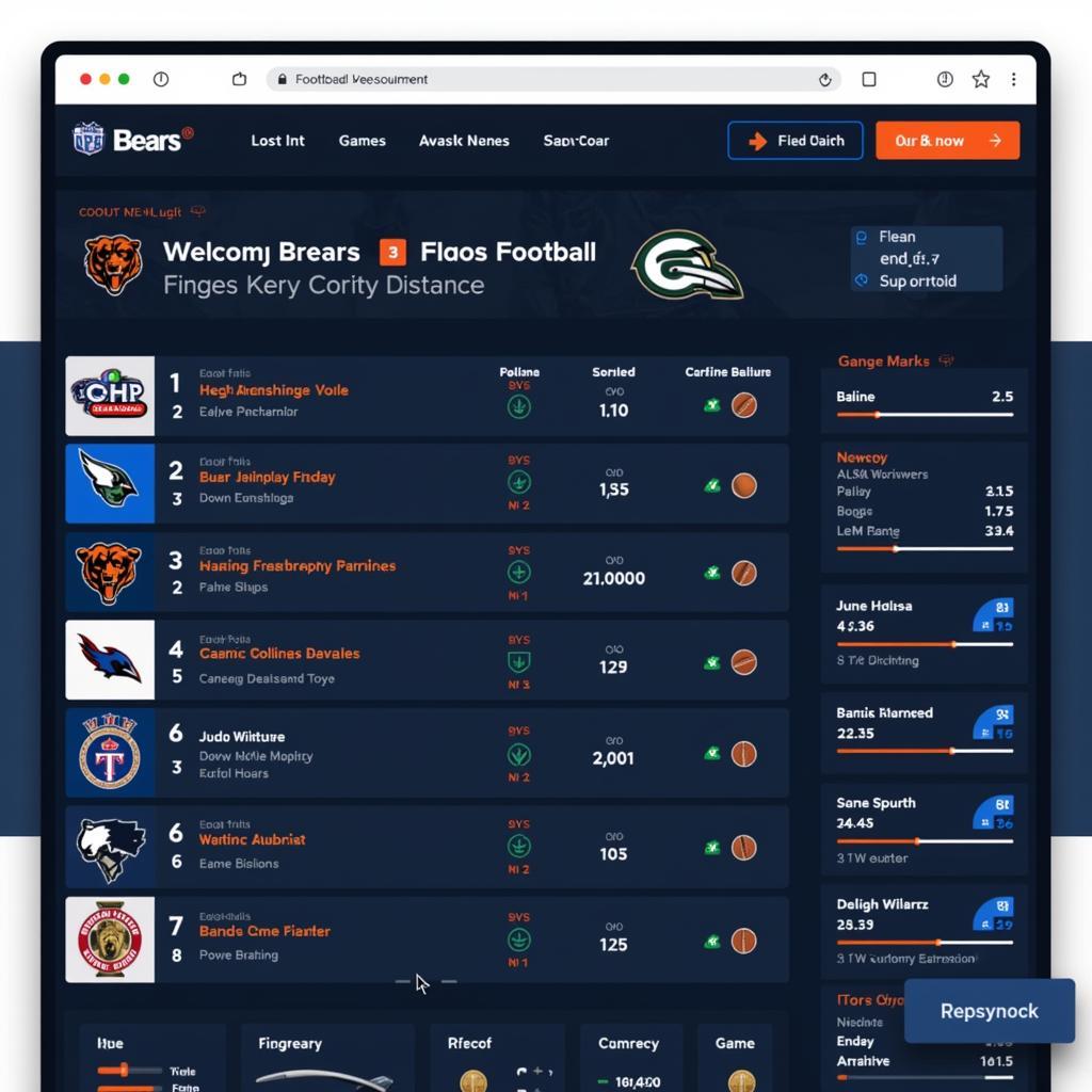 Bears Football Score Live on Website