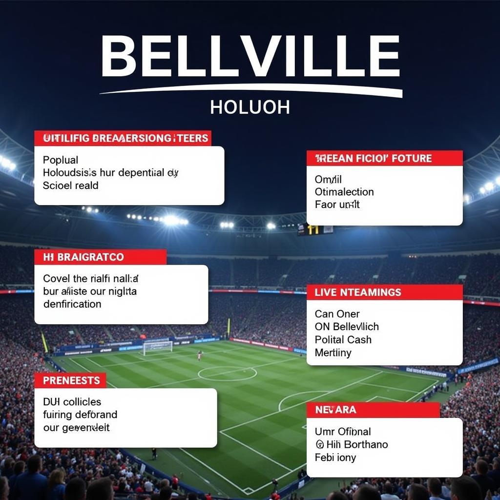 Bellville Football Live Streaming Options