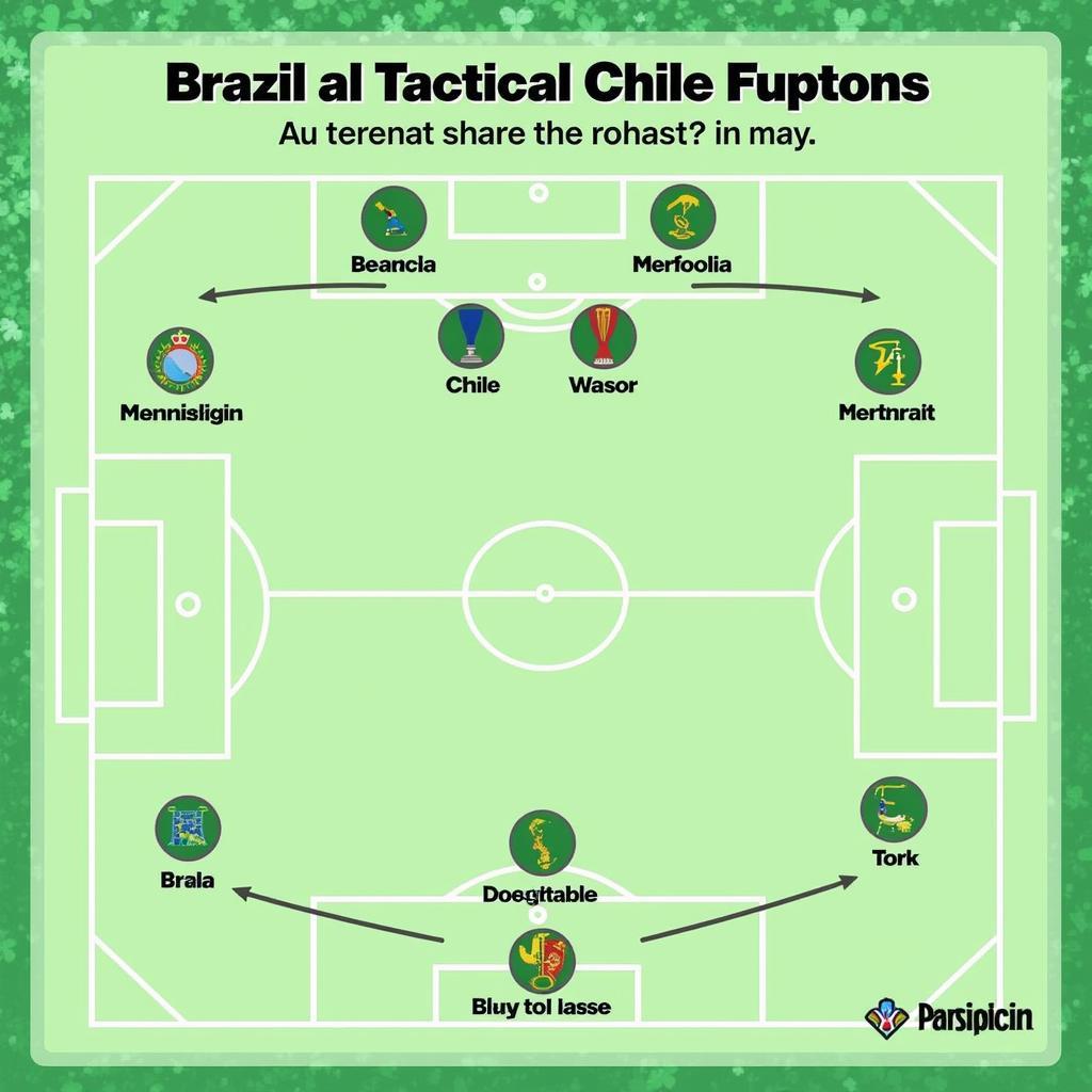 Tactical Formations in the Brazil vs Chile Match