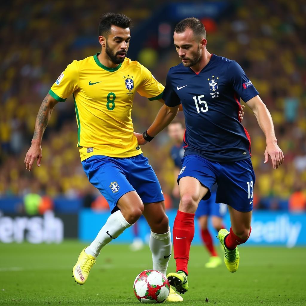 Brazil vs France World Cup Clash