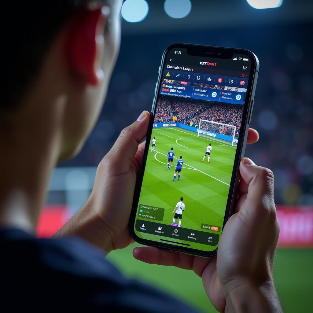 BT Sport App Champions League Live Streaming