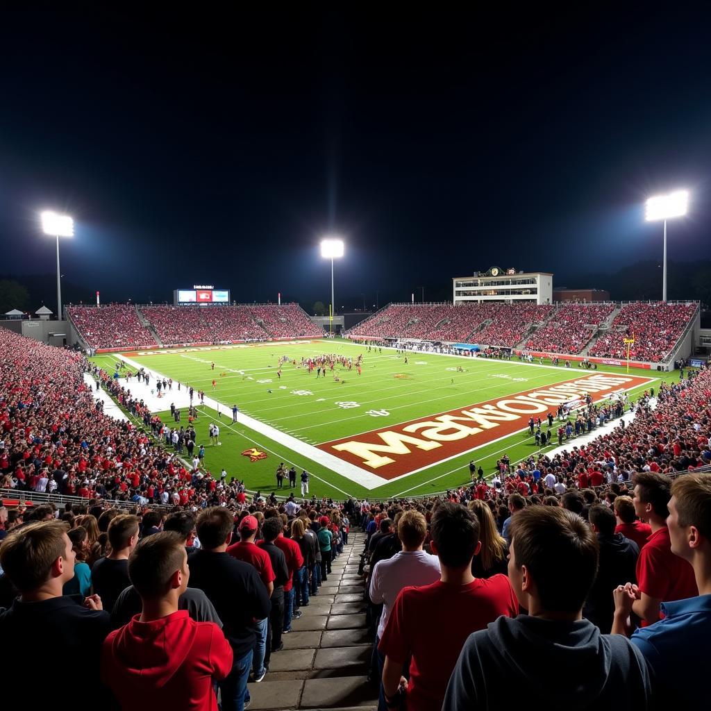 Cache High School Football Game Atmosphere