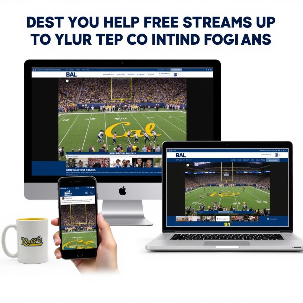 Cal Football Live Stream Free Options