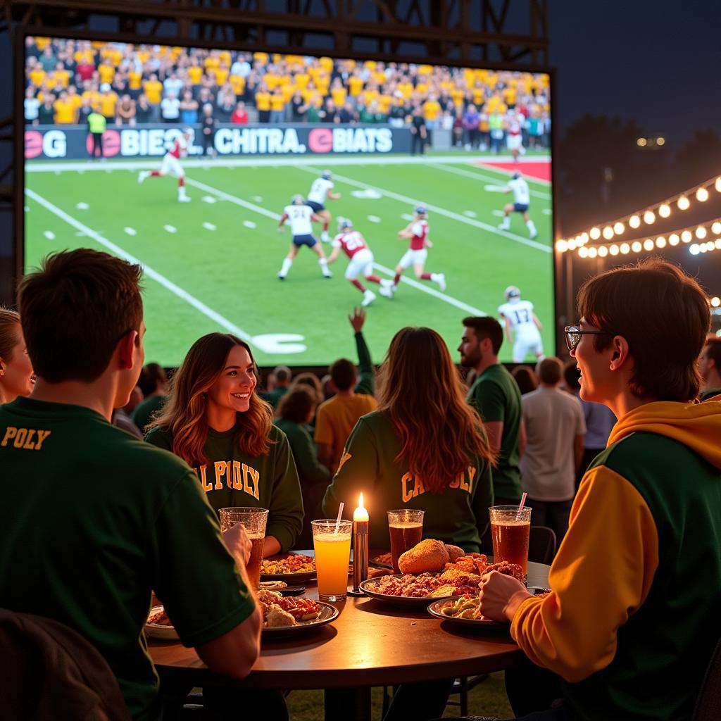 Cal Poly Football Tailgate and Viewing Party