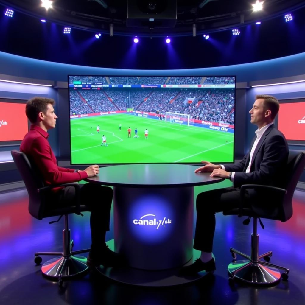 Canal Plus France Football Live Post-Match Analysis