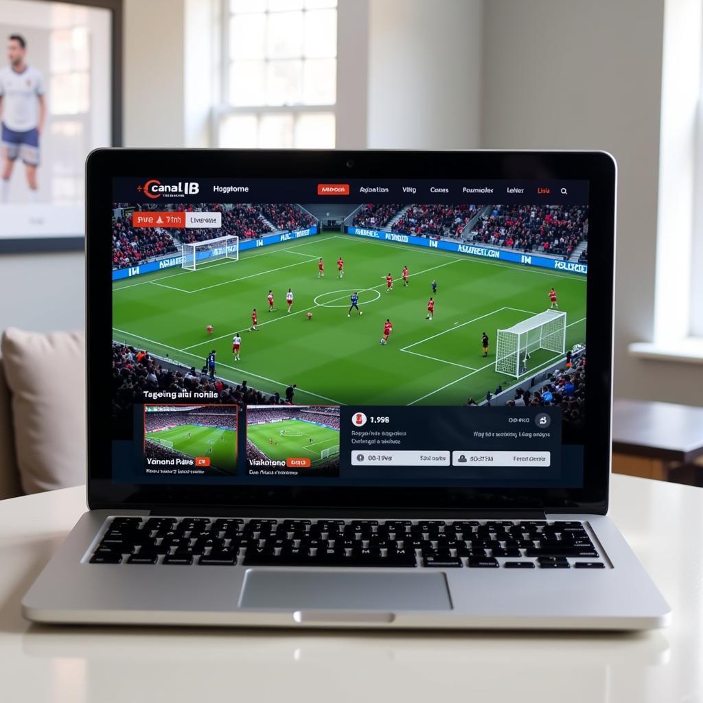 Canal Plus Live Football Streaming Platform