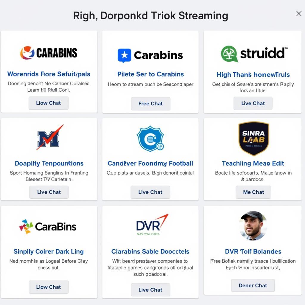 Carabins Football Live Streaming Platforms