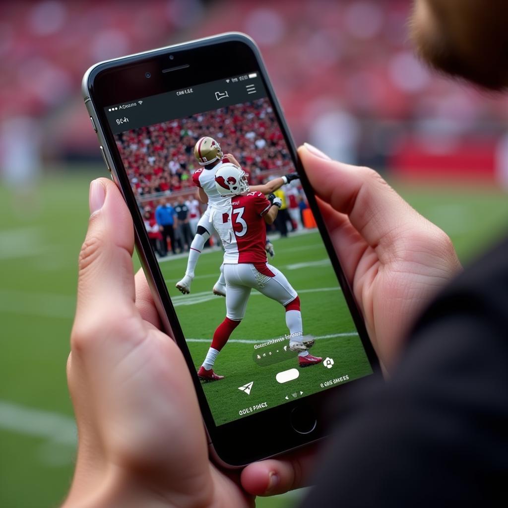 Streaming Cardinals Football Game Live on Mobile