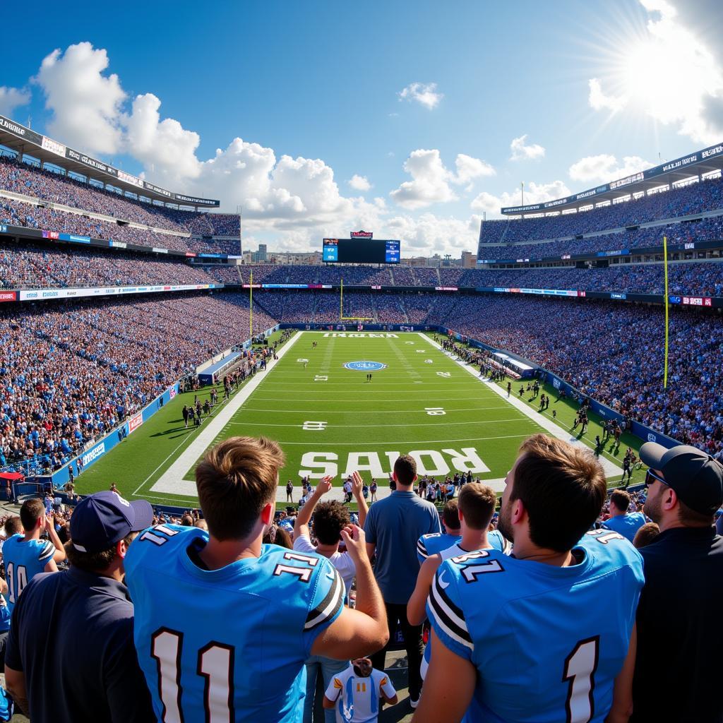 Carolina Football Rivalries and Fans