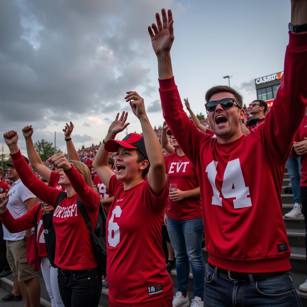 Carthage Football Fans