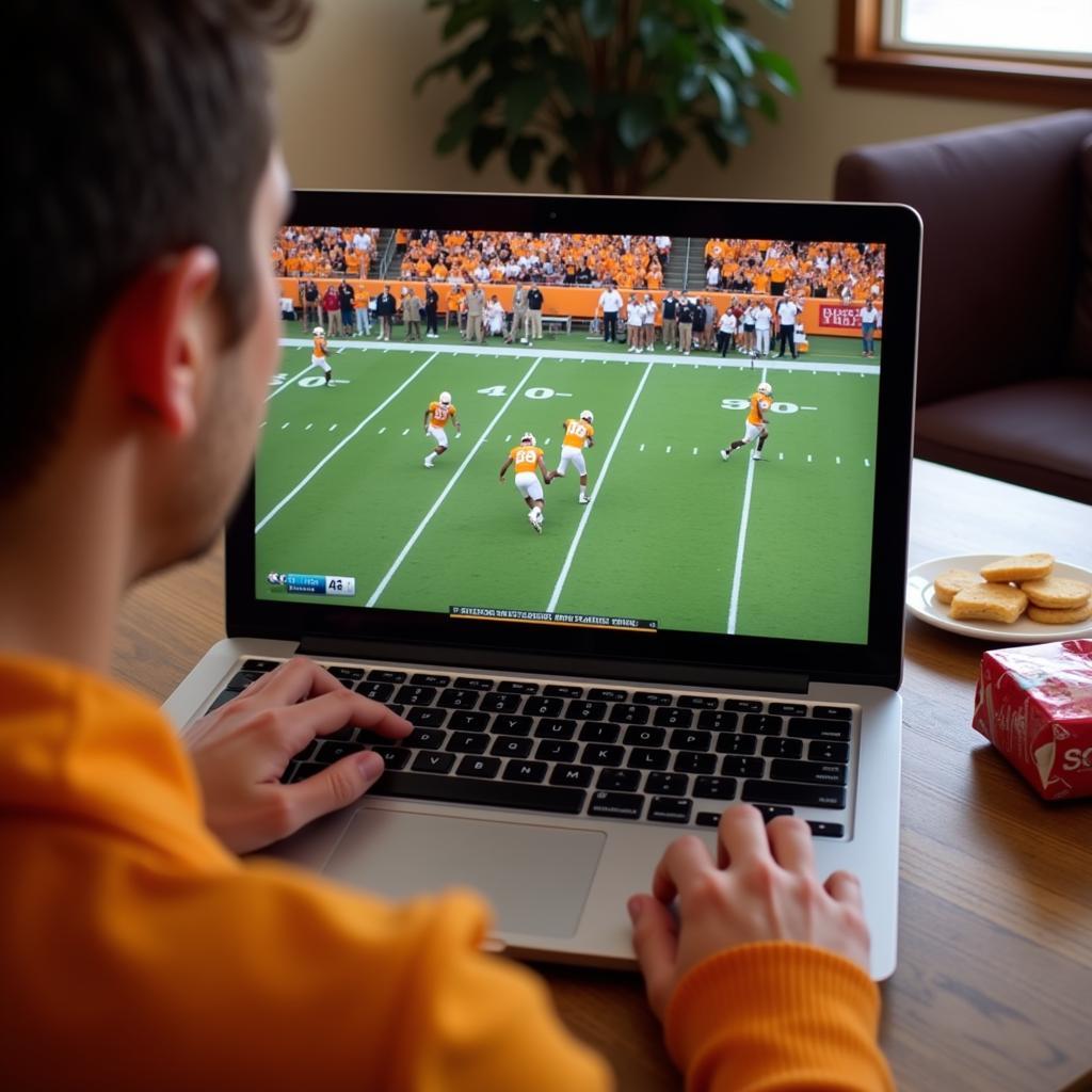 Watching Tennessee Vols Football on CBS Live Stream