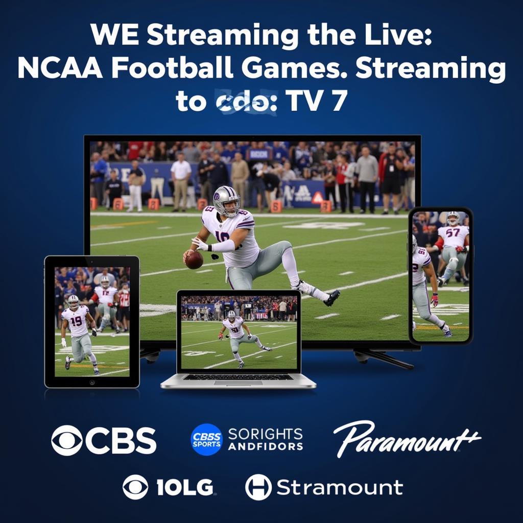 CBS NCAA Football Live Streaming Options