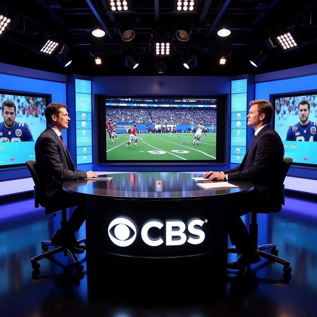 CBS Sports Football Broadcast