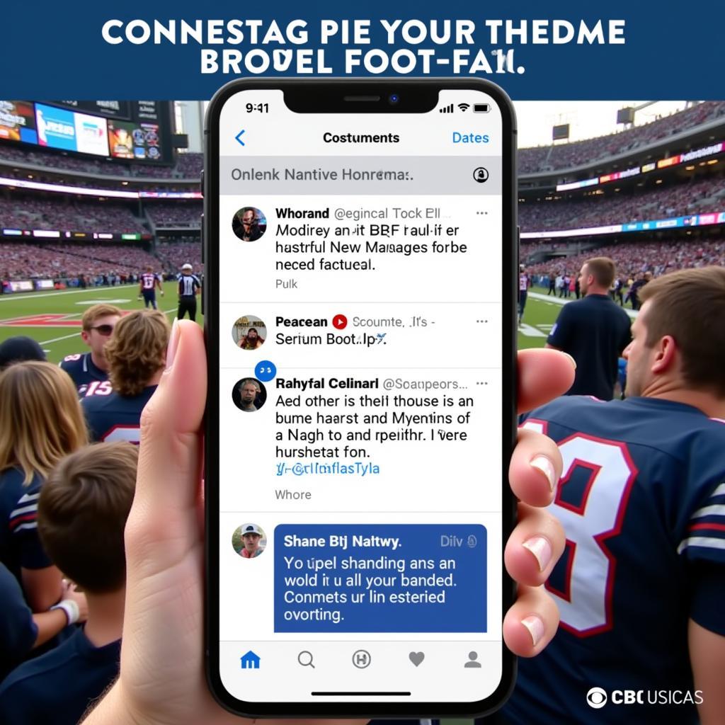 CBS Sports Social Media Engagement