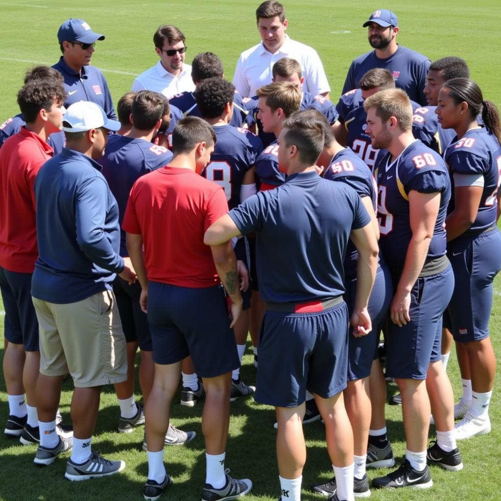 Chaminade-Madonna Football Team and Coaches