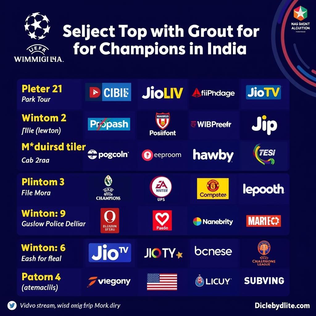 Champions League Live Streaming India Options