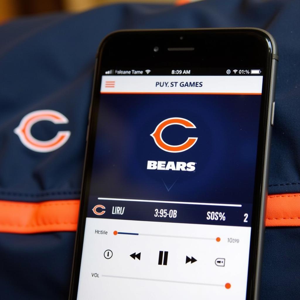 Chicago Bears App Live Game Audio