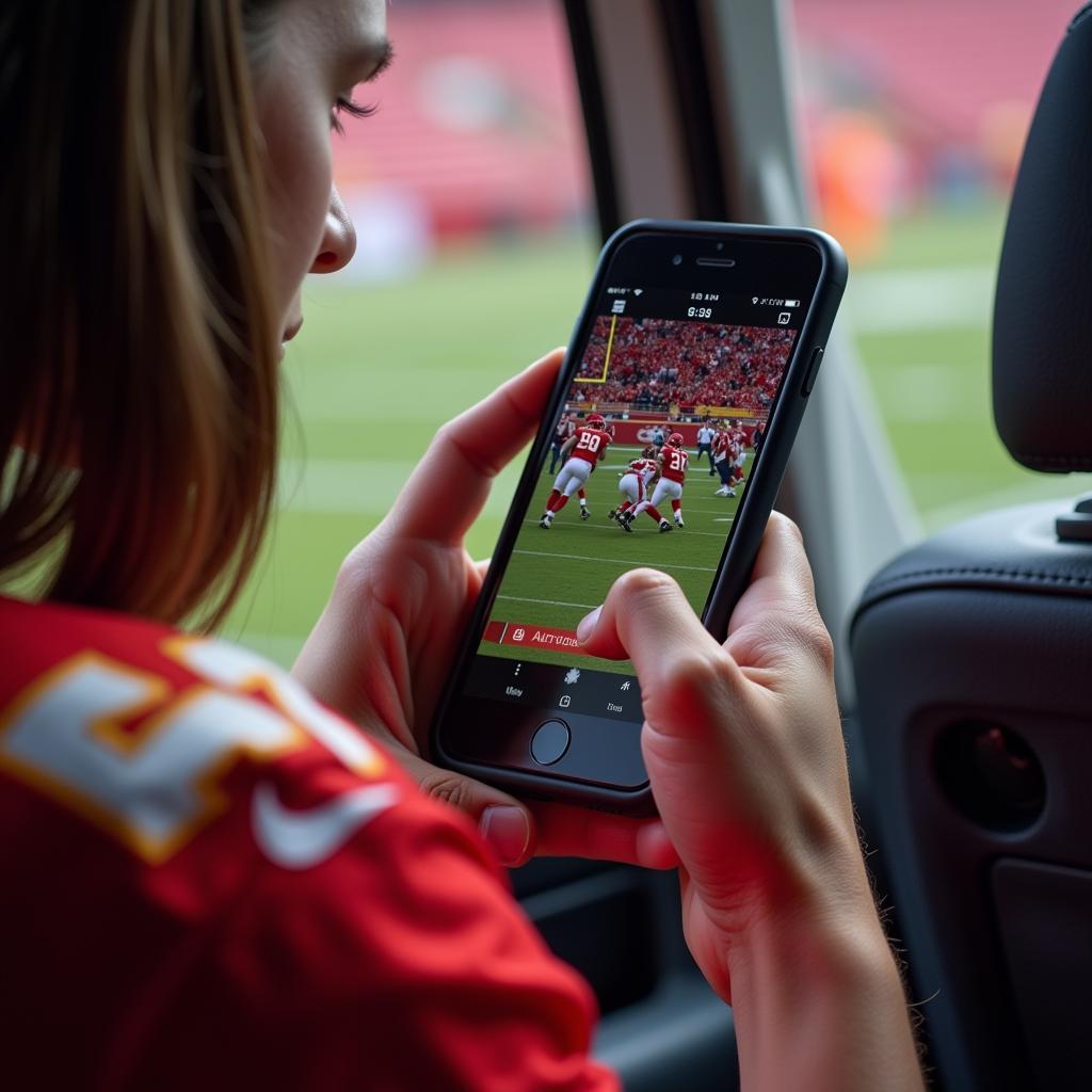 Staying Connected on the Go: Watching Chiefs Football on a Phone