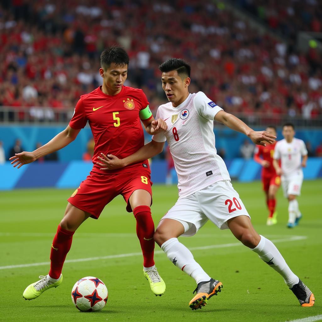 China vs South Korea Football Rivalry: An Intense Match