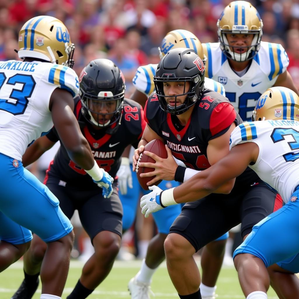 Cincinnati Bearcats Offense 2019 UCLA Game