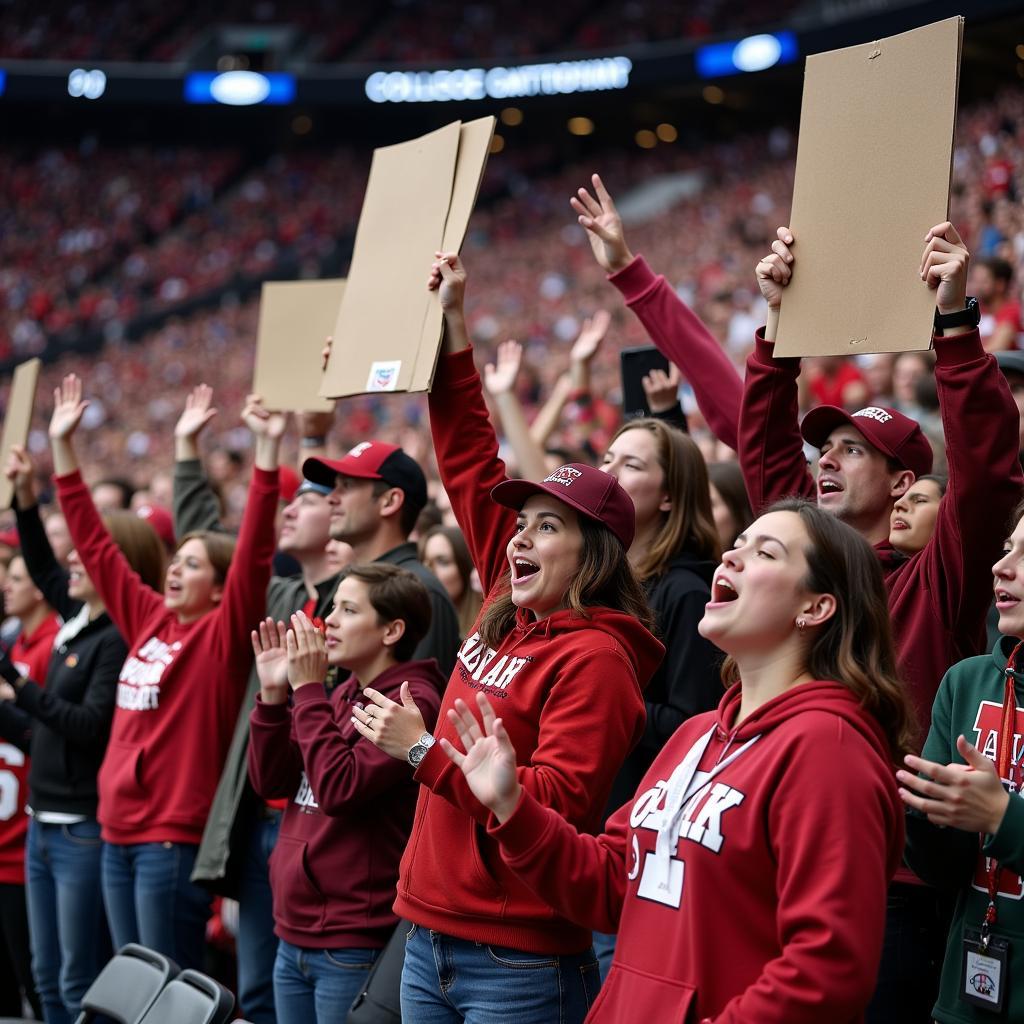 Electric Atmosphere of the College Football Championship