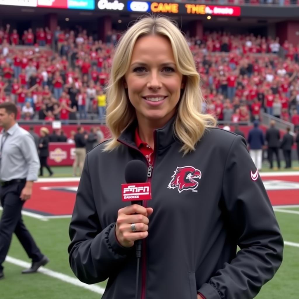 Molly McGrath ESPN College Football Live